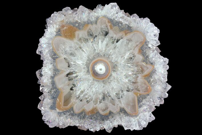 Amethyst Stalactite Slice - Uruguay #101150